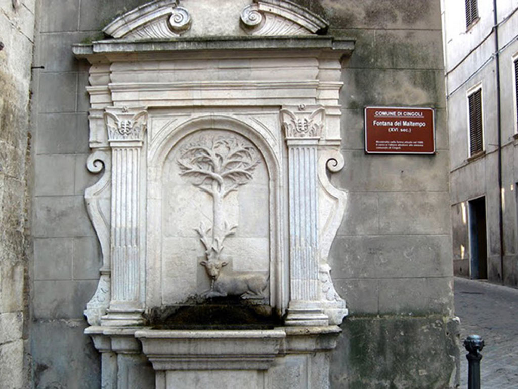 Fontana del Maltempo di Cingoli
