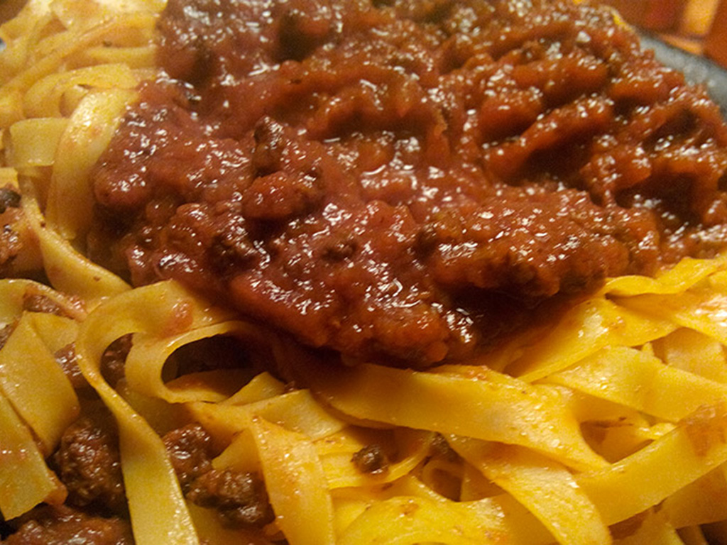 Tagliatelle alla papera