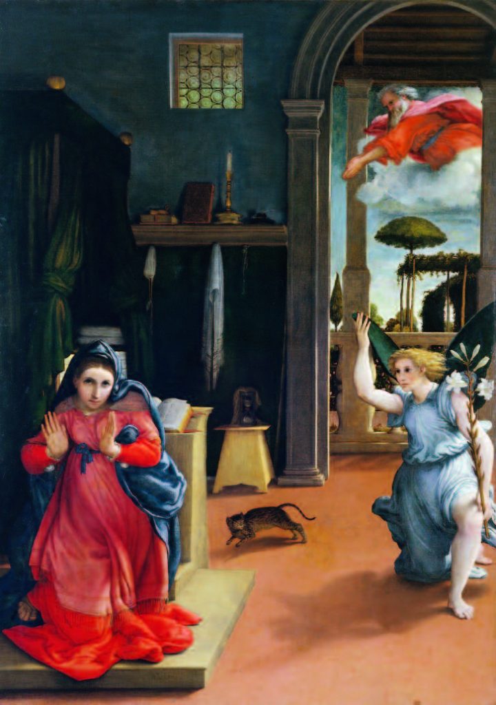 Annunciazione, 1527-1529