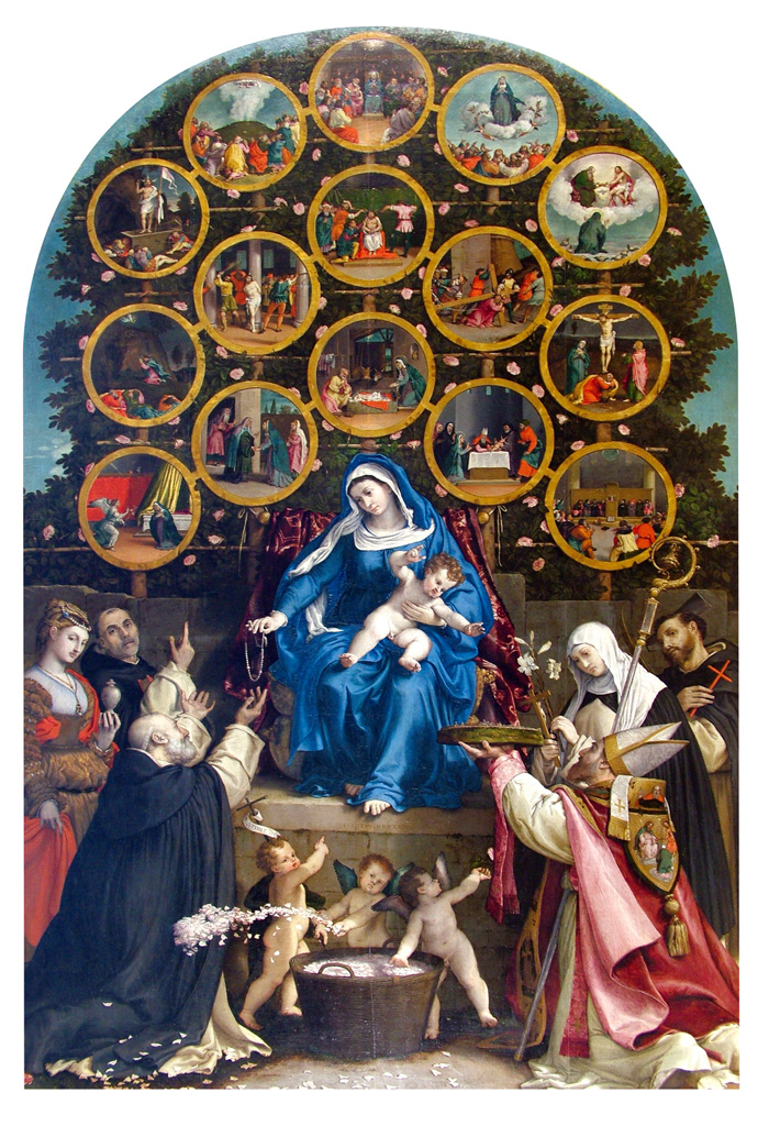 La Madonna del Rosario, 1539