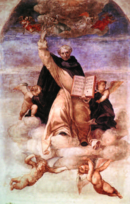 San Vincenzo Ferrer in gloria, 1513